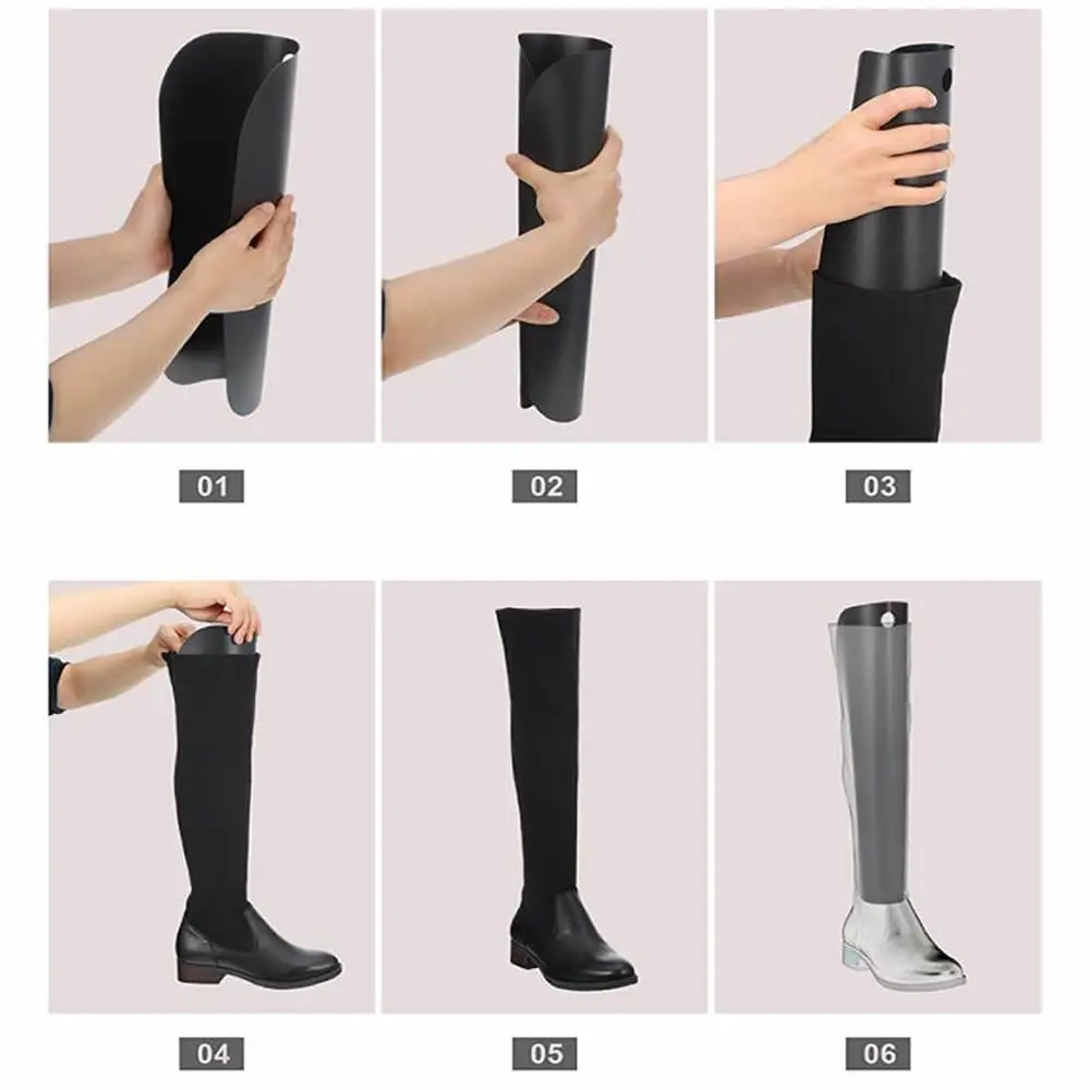 Boot Shaper Stands Form Inserts Tall Boot Support Keep Boots Tube Shape For Women And Men 2 Pieces Shoe Shape Tree New