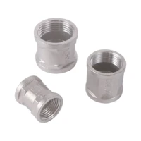 12 34 1 female thread 304 stainless steel double wire pipe joint hardware plumbing fitting connectors 1 pc