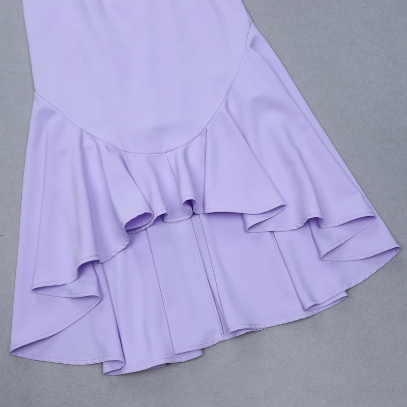 INDRESSME, новинка весны, женское сексуальное платье средней длины, с открытой спиной, v-образный вырез, короткий рукав, с оборками, вечерние, для клуба, платье русалки, модное