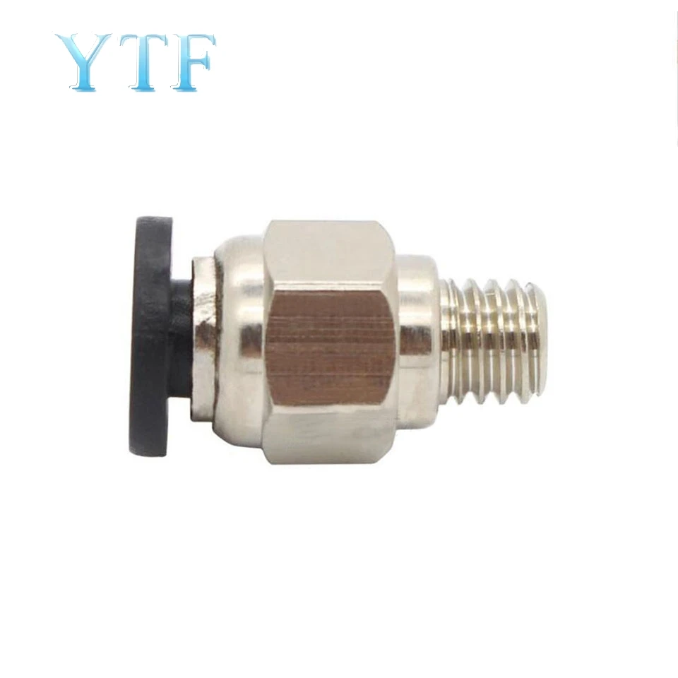 3D принтер Parte пневматические фитинги PC4-M6 диаметр 4 3 мм для PTFE трубный соединитель