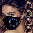 Маска для лица с принтом бабочек для взрослых модная маска для защиты от пыли моющаяся многоразовая маска унисекс дышащая маска