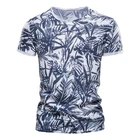 2021 Гавайи Стиль 3D печатных мужская футболка с О-образным вырезом Футболка с принтом мужская повседневная одежда летнее платье высокого качества, мужские футболки