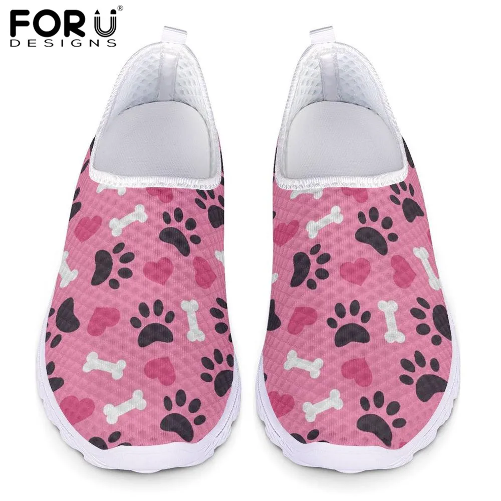 FORUDESIGNS/розовый черный домашнее животное узором в виде лапок Высокое качество