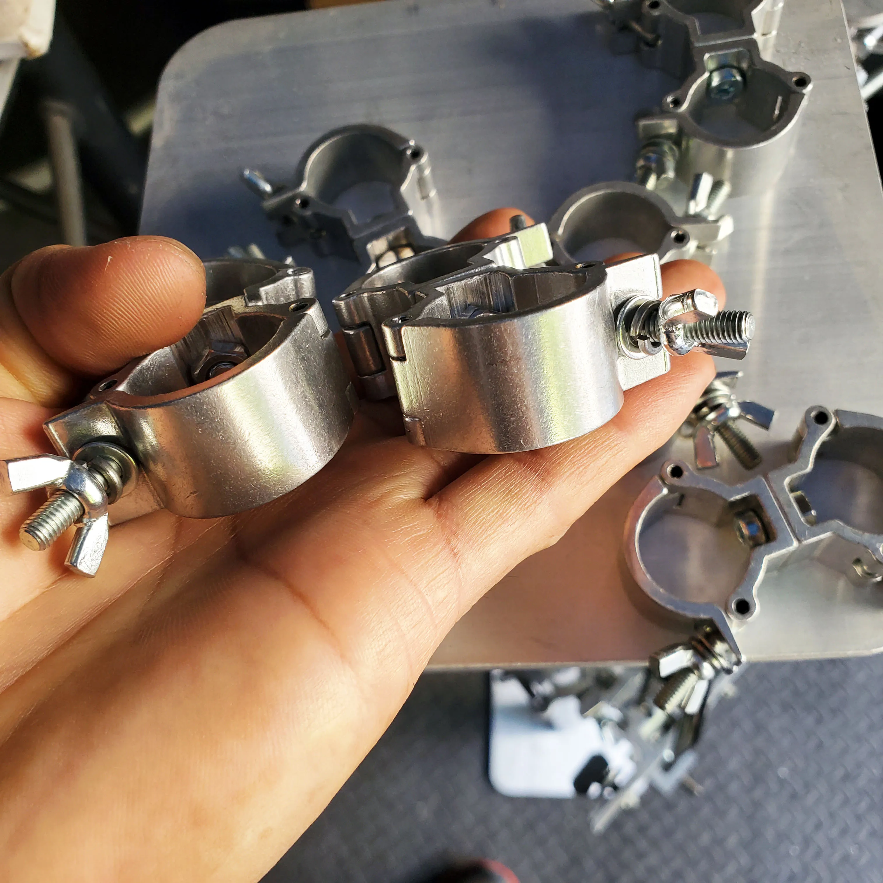 Трубы из углеродного волокна 25 мм поворотный двойной зажим JR clamp 1 дюйм обмотка