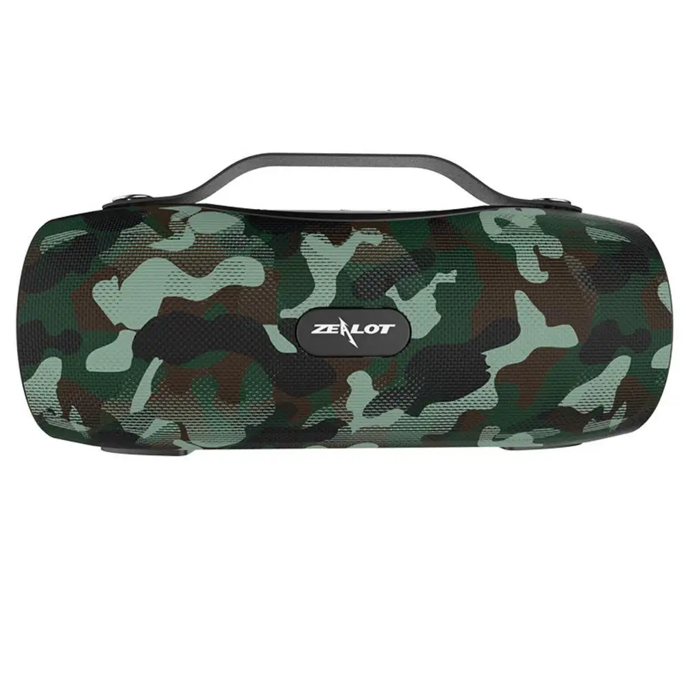 ZEALOT S29 Bluetooth 5,0 динамик Портативный наружное радио fm Bluetooth динамик Мобильная мощность SOS аварийный фонарик TF карта Subwo