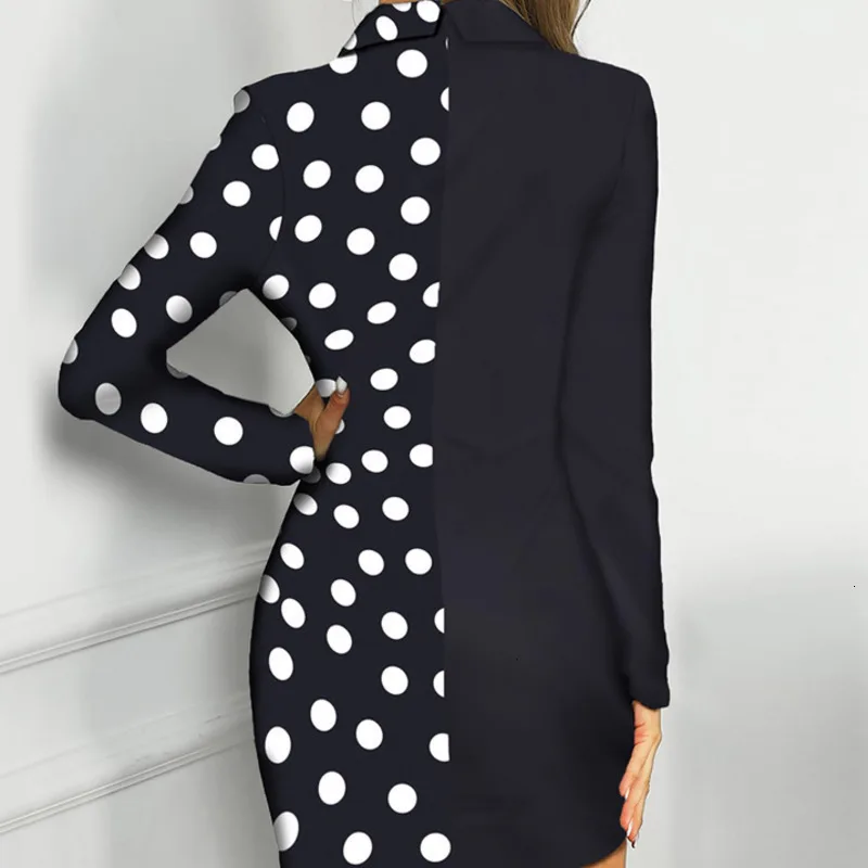 Женское офисное платье-футляр Leiouna черное облегающее с запахом офисный костюм на