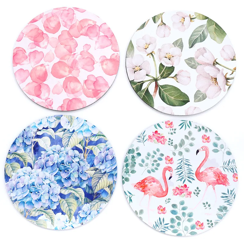 1 шт. Настольный коврик с изображением фламинго компьютерная для мыши новое