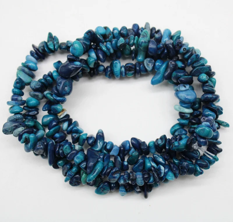 high quality 5 Gravel irregular Dye Color Natural Coral 5-8 mm Stone Beads For Jewelry Making DIY Bracelet Necklace Strand 34'' |
