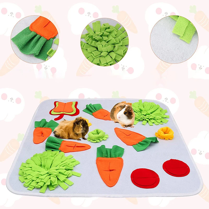 

Pet Snuffle Mat Dog Slow Feeding Mat Washable Foraging Smell Training Puzzle Toy Pet Dog Stress Relief Sniffing Training Blanket