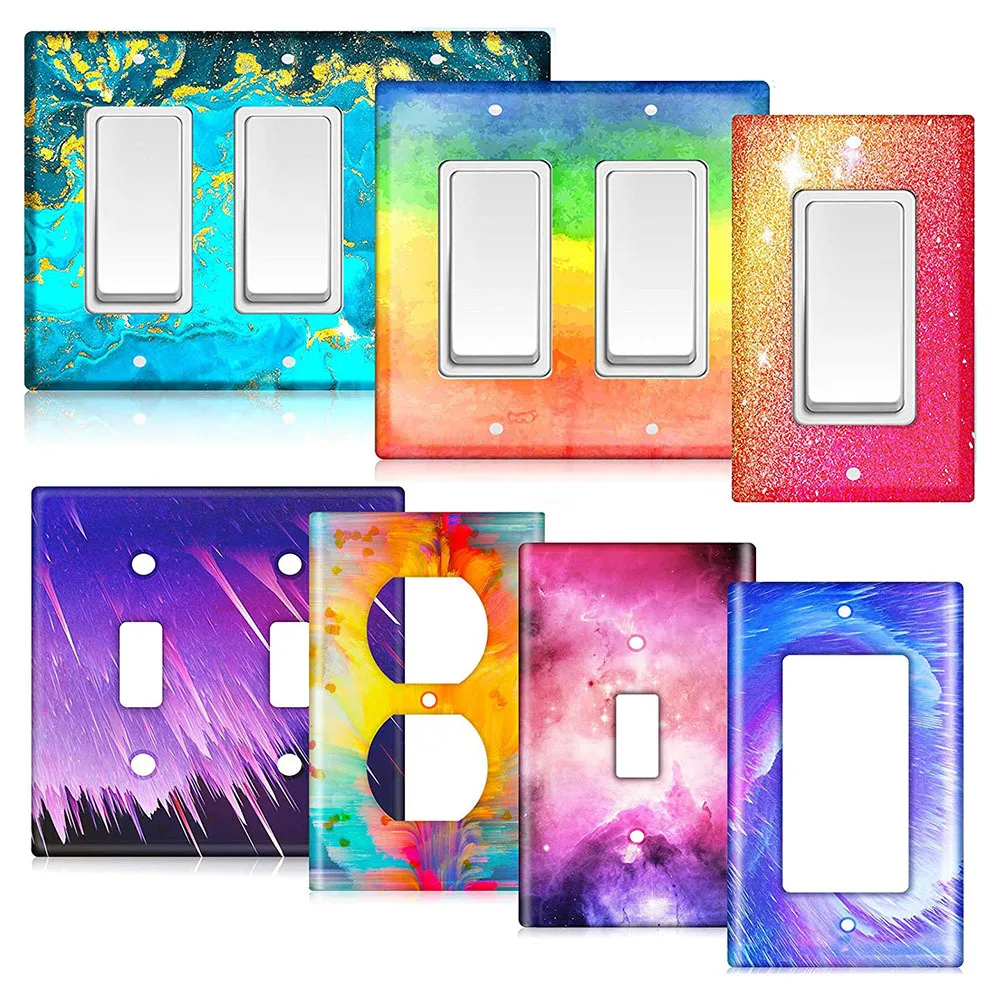 

Epoxy Creative Switch Panel Silicone Molds Hot Selling Manual DIY Switch Socket Panel Crystal Epoxy Molds