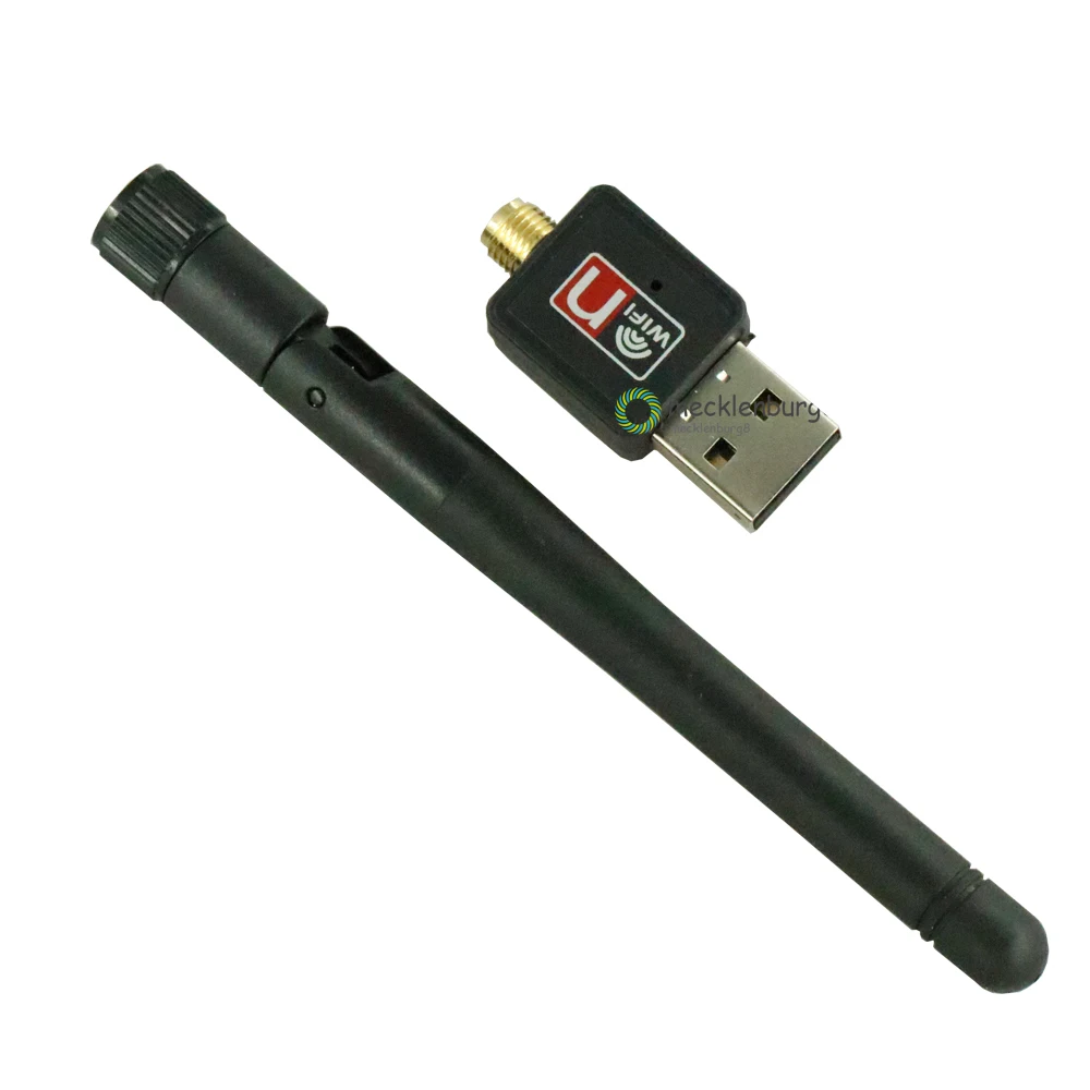 

150m External USB Wi-Fi Adapter Portable Pendant Antenna Mini Wireless Network LAN Card 802.11n / g / b for Windows 2000 / XP /