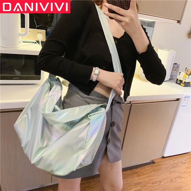 

2020 New Fashionable Nylon Women Shoulder Crossbody Bag for Girls Sweet Style Large Capacity Bolsos Para Mujer Torebki Damskie