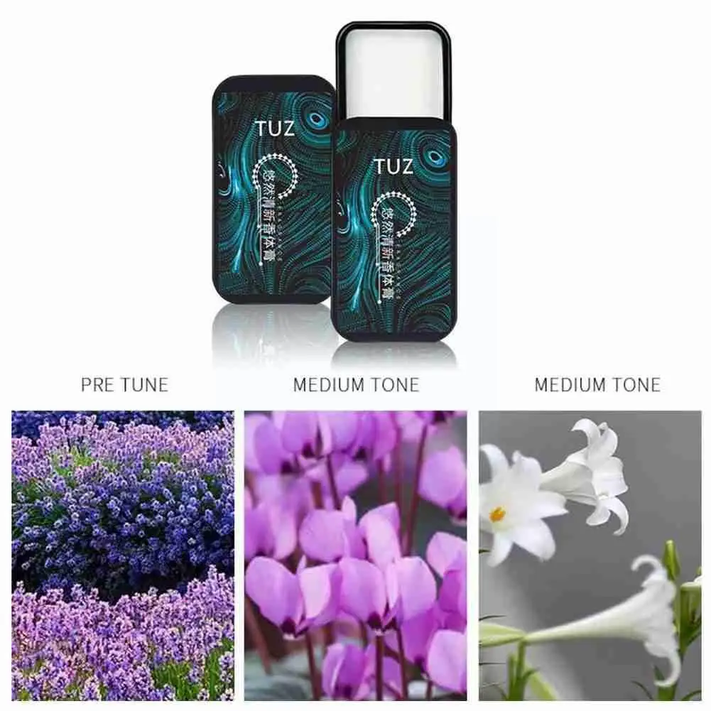

Men Portable Perfume fragrance Women Balm Long-Skin Antiperspirants Stick Stay Perfumery Body Fragrance Long X8K1