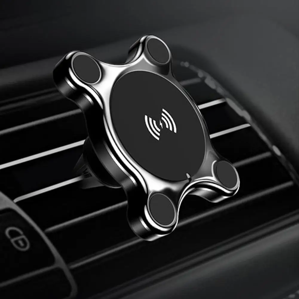 

Car wireless charging Phone Holder 360 Degree Rotation Magnetic 10W Air Vent Mount Car Stand Cellphone Holder
