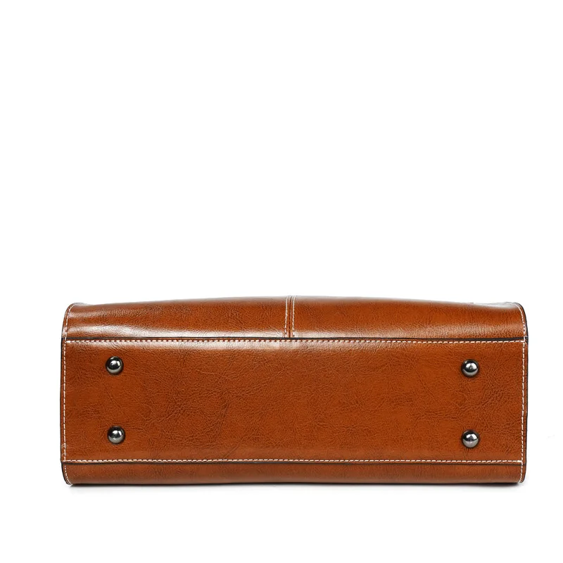 

Luxury Brand 100% Genuine Leather Women's Messenger Bags Ladies Handbags High Quality Designer Shoulder Tote Bag For Female