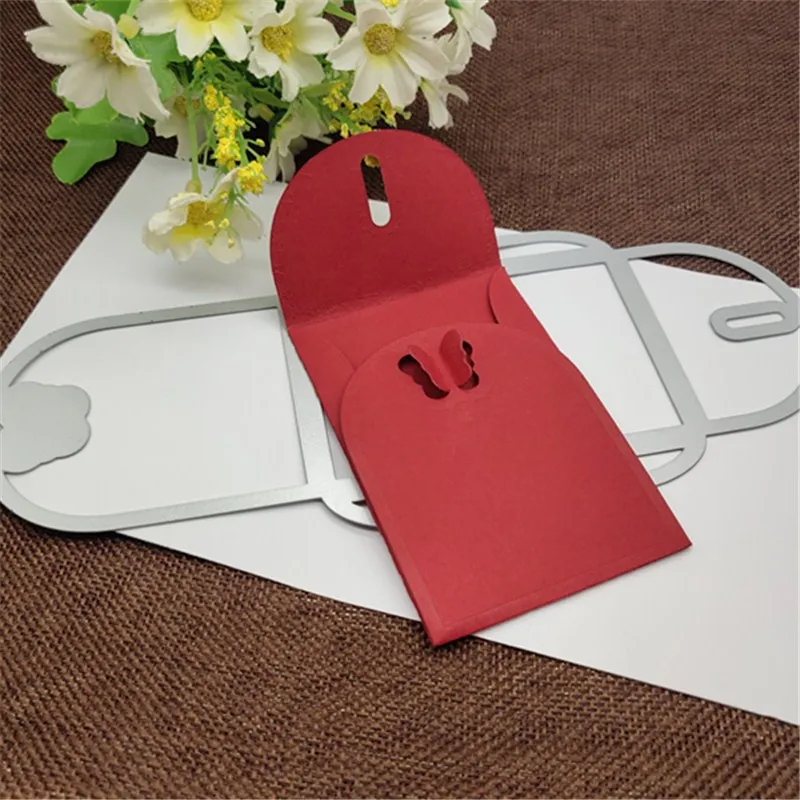 Коробка для конвертов металлические штампы трафареты рукоделия Скрапбукинг