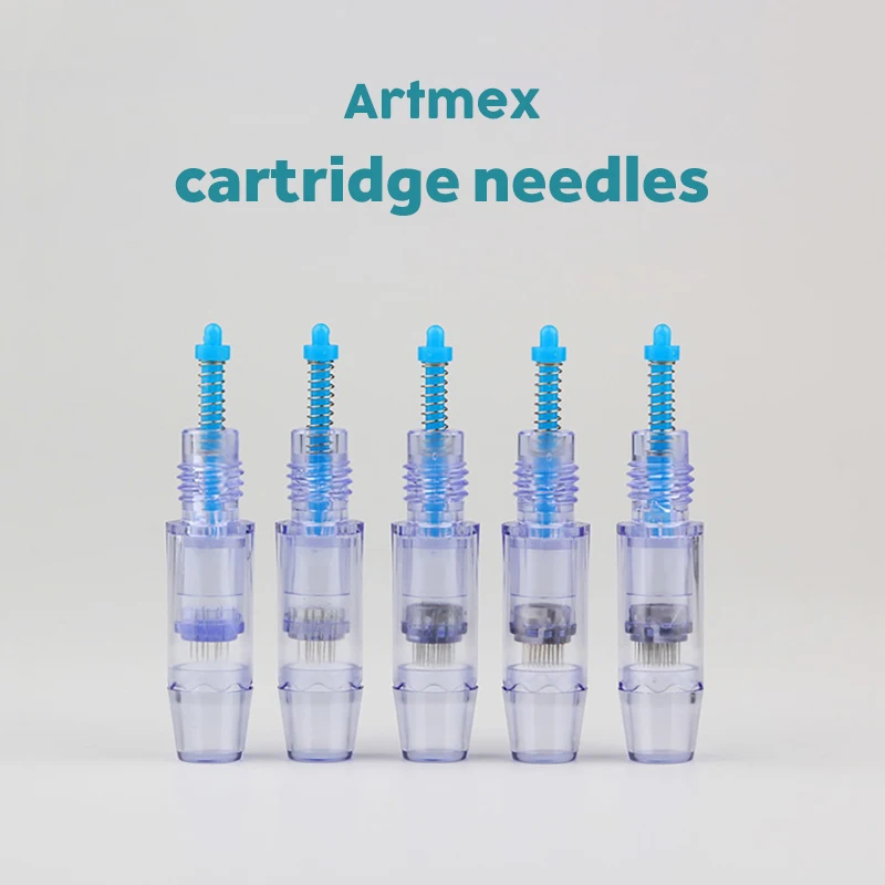 

20pcs Artmex Cartridge needles MTS Therapy System 9/12/24/36/42/nano Needles Microneedle For V3 V6 V8 V9 V11machine Screw Port
