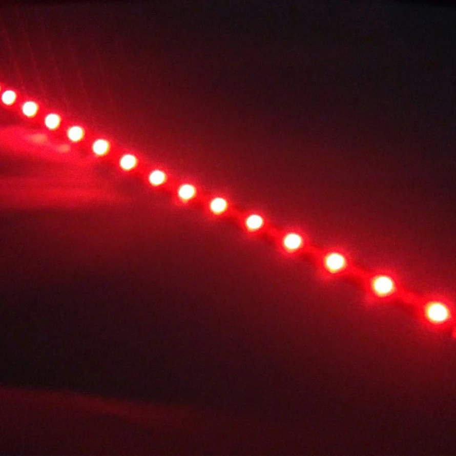 30CM Flexible LED Strip HighPower 12V 15SMD Car Daytime Running Waterproof Auto Decorative Light Red Blue Green Yellow White | Автомобили