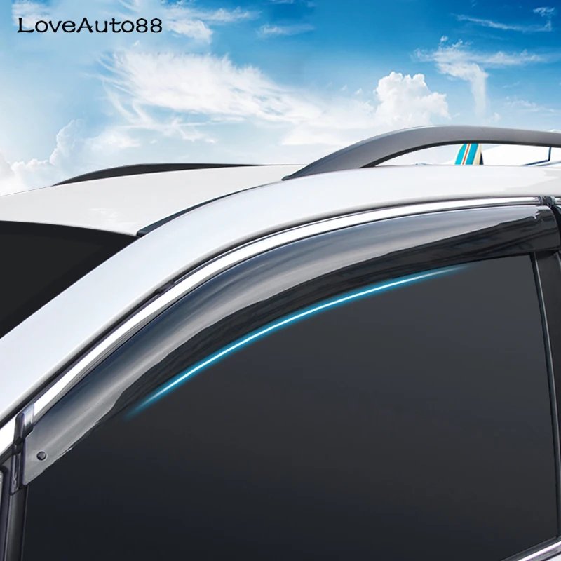 Автомобильный козырек для окна дверь дождь солнцезащитный щит боковые Крышка