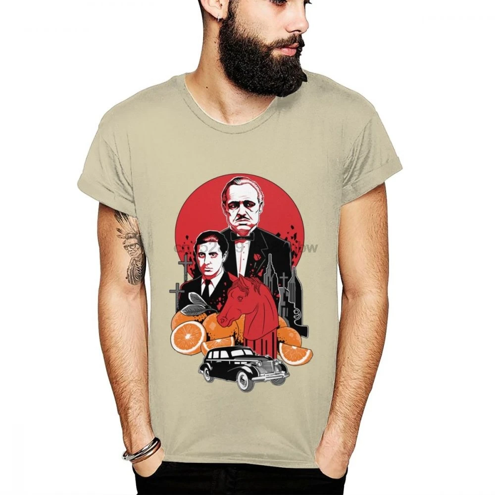 Новый дизайн футболка унисекс Godfather Vito Corleones предложение новинка мягкая тонкая
