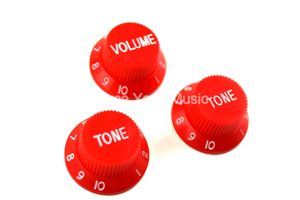 Niko Red 1 громкость и 2 тона/партия ручки для электрогитары в стиле стрита бесплатная