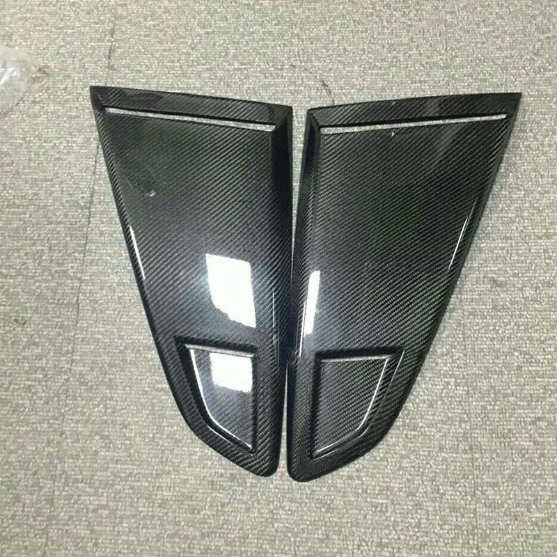 Для Ford Mustang Углеволокно 2/набор авто боковое окно вентиляционное отверстие