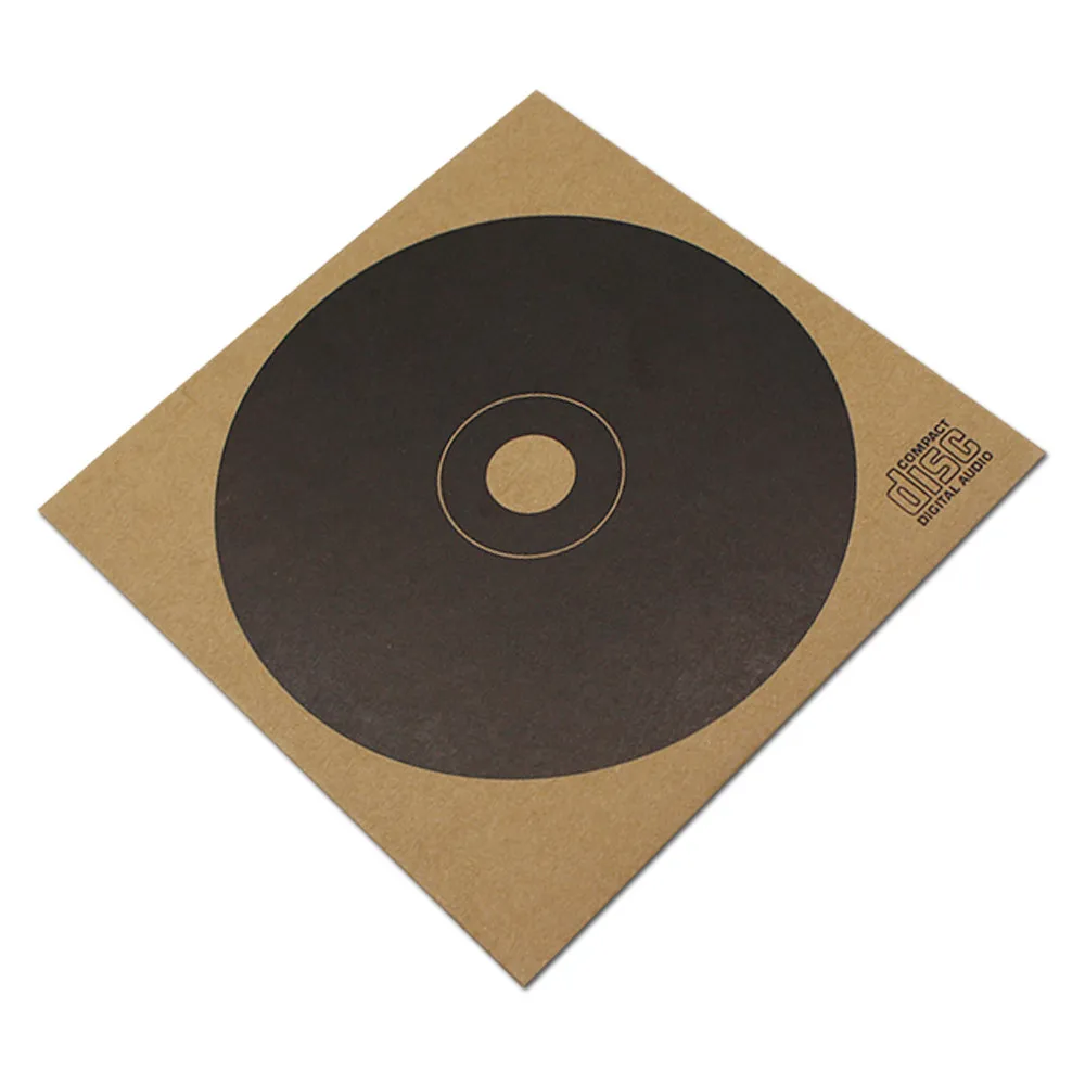 50 шт./лот 12 5*12 5 см Крафт-Бумага CD DVD упаковка сумка коробка розничная Чехол Обложка
