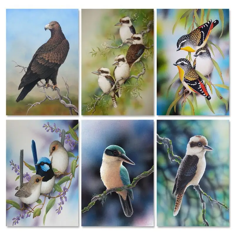 

GATYZTORY краска по номерам рандомная для взрослых ручная краска ed DIY Краска по номерам животное рисунок на холсте украшение для дома