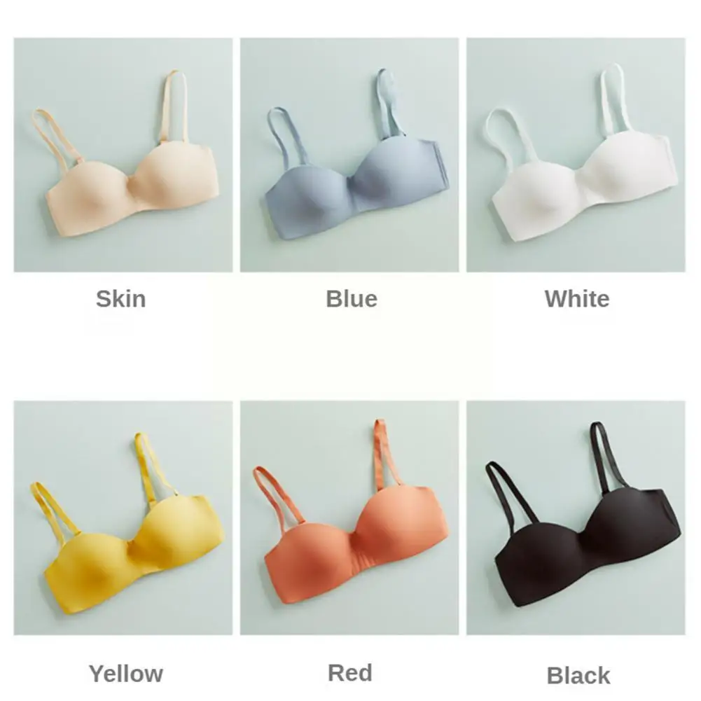 

Seamless Bras For Women Female Underwear Sexy Brassiere Lingerie Bra Push Active Bralette Comfort Pack Summer Top Cotton Up C5A0