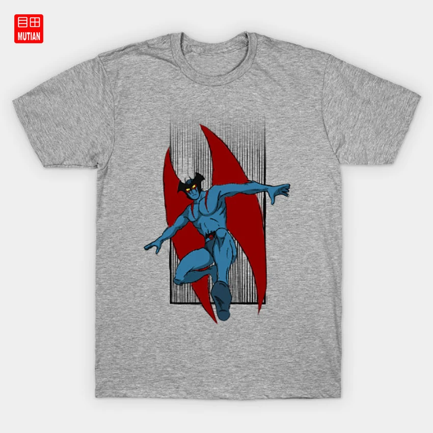 Devilman T-Shirt Anime Manga Japanese Devil Comic Demon Retro Vintage | Мужская одежда