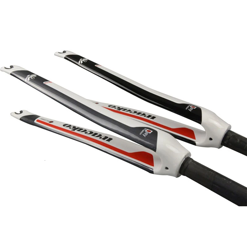 Полностью углеродное волокно передняя вилка для шоссейного велосипеда прочная