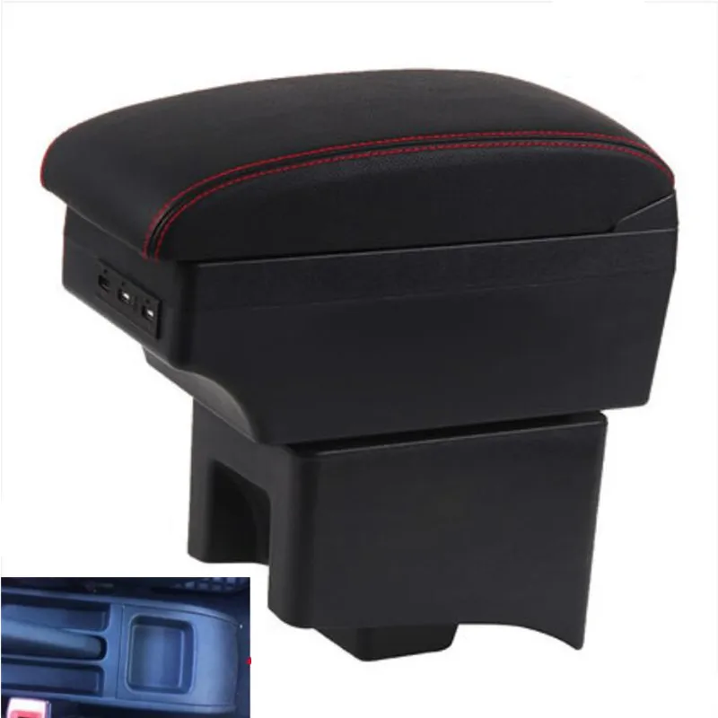 Подлокотник для Volkswagen Polo V Универсальный 2009 2020 Центральная Автомобильная консоль