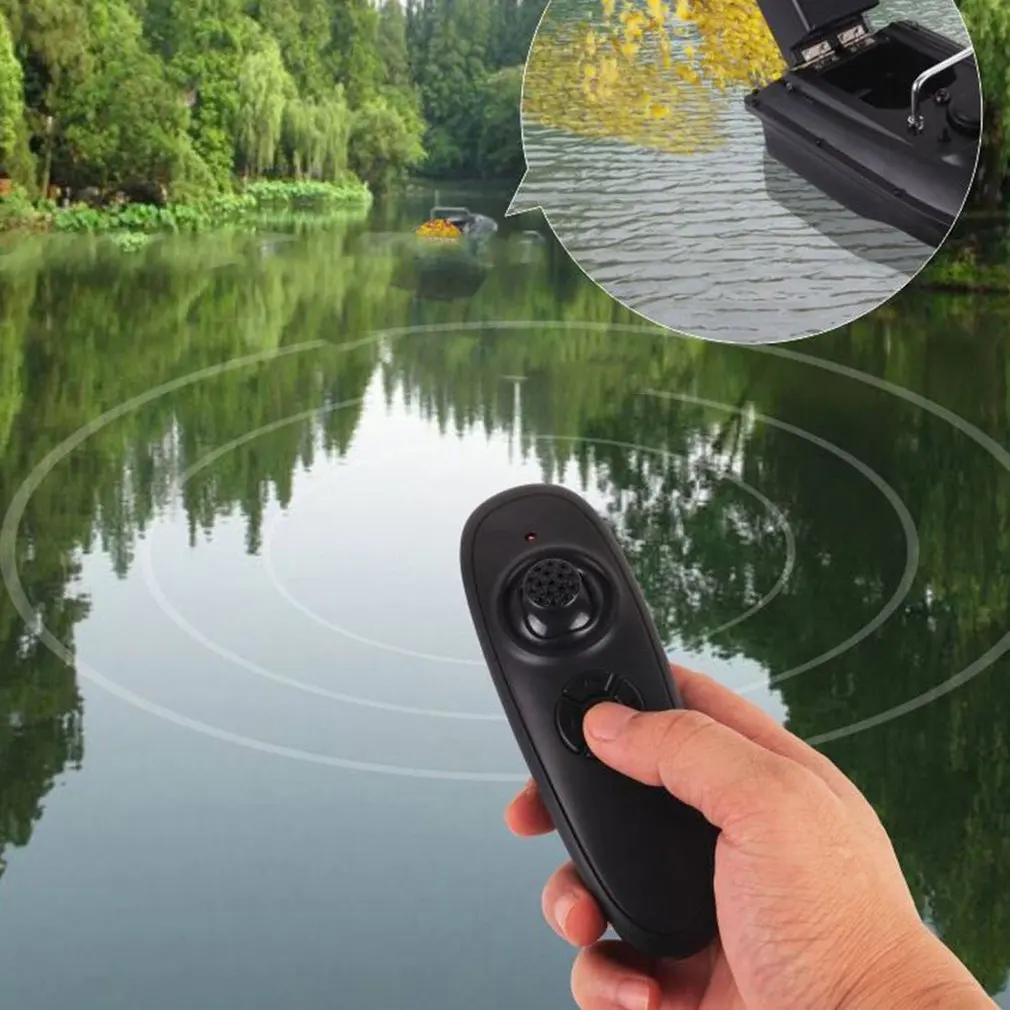 Wireless Nesting Boat Remote Control Cruise Speed Intelligent Fishing Boat ABS Anti-fall Single Bin Fishing Supplies enlarge