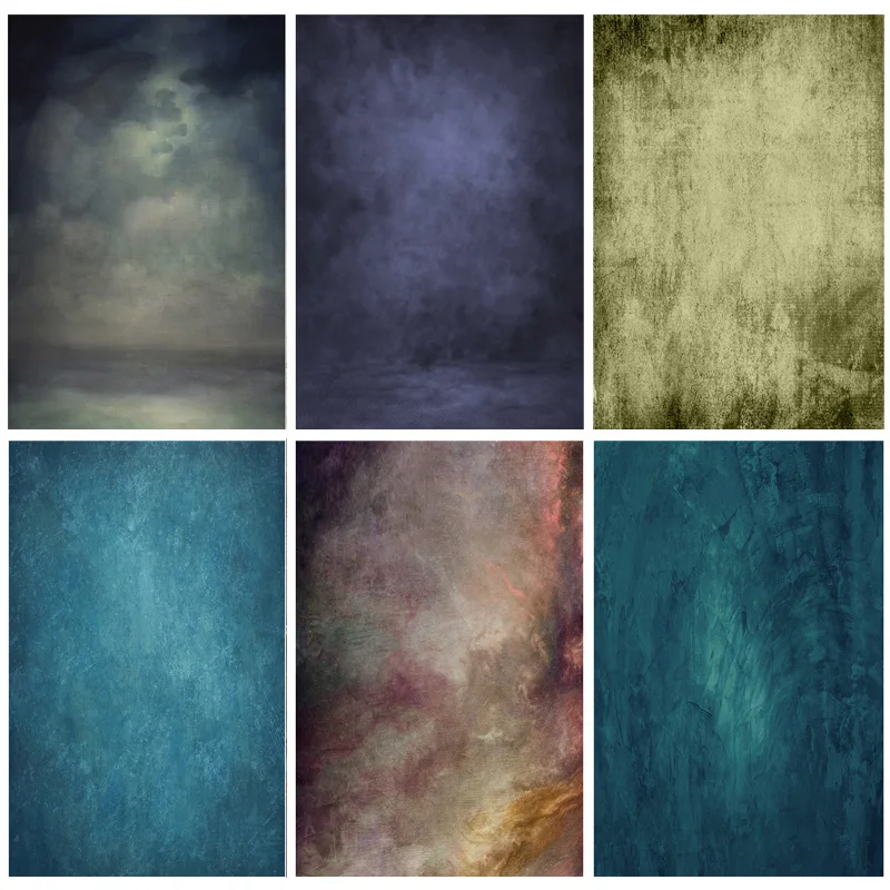 

SHENGYONGBAO Art Fabric Gradient Vintage Photography Background Newborn Baby Portrait Photo Backdrops Studio Props 21318VR-27