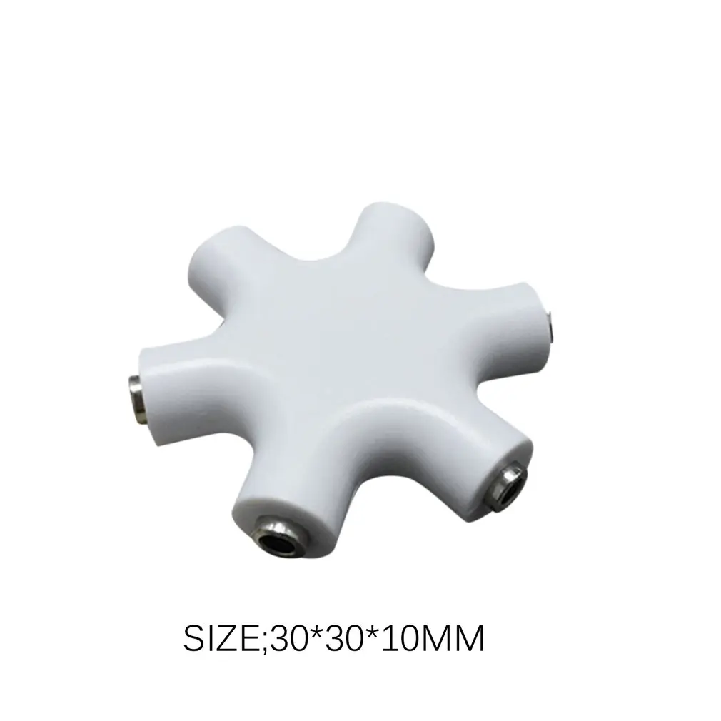3.5mm Audio Conversion One Minute Five Snowflake Music Sharing Device Headset | Электроника