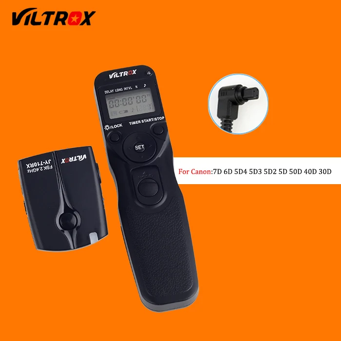 Viltrox JY-710 камера беспроводной Таймер дистанционного спуска затвора управление кабель для Canon M5 M6 Nikon Pentax sony A7 A7III A6000 A6300 - Цвет: C3