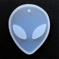 alien silicone mold extraterrestrial cabochon diy jewelry diy resin art supplies jewelry tools resin molds epoxy resin molds