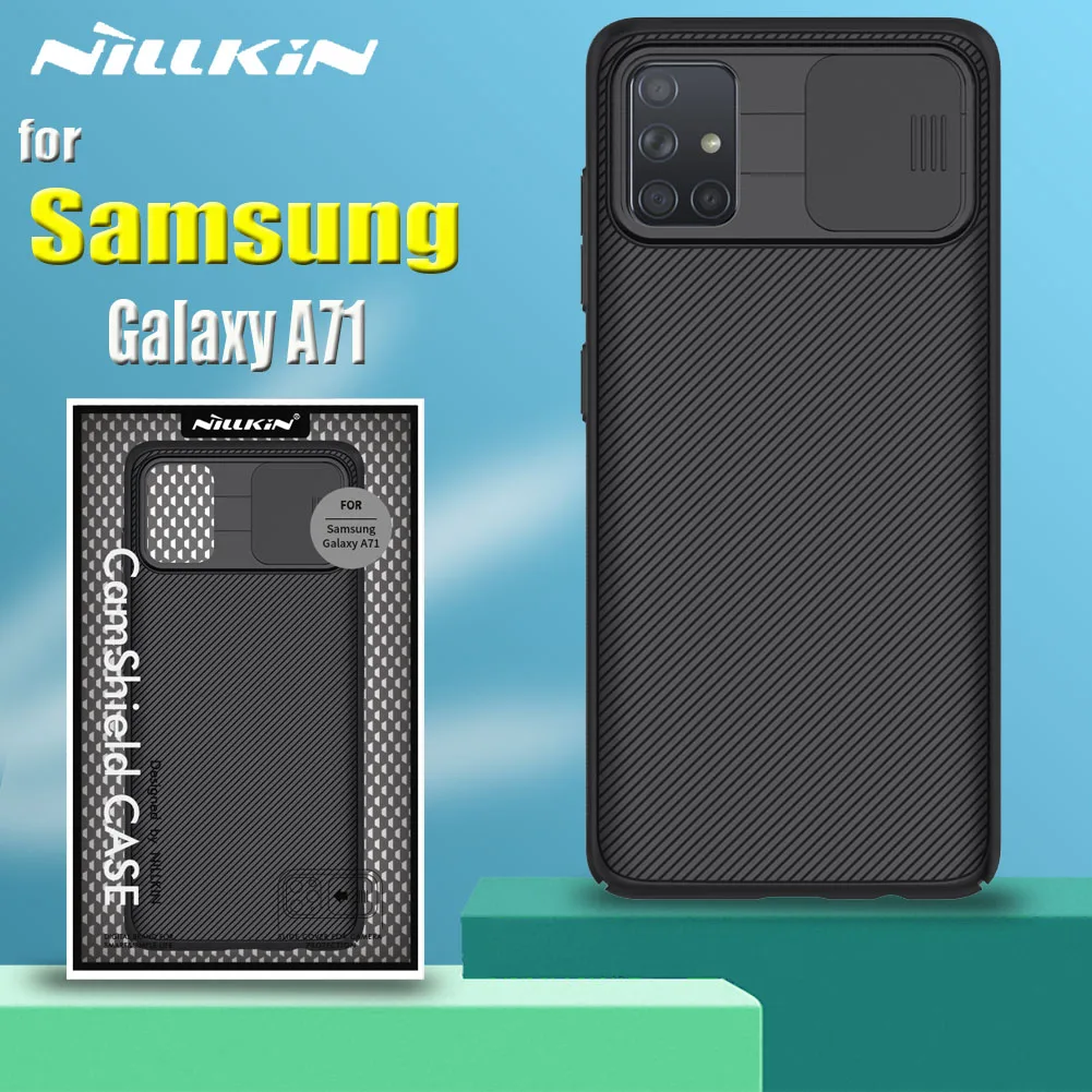 

Чехол Nillkin для Samsung A71, противоударный чехол для защиты объектива камеры