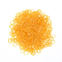500g yellow quality elastic rubber bands sturdy stretchable packaging band loop o rings 10mm1 5mm1 5mm for home school office