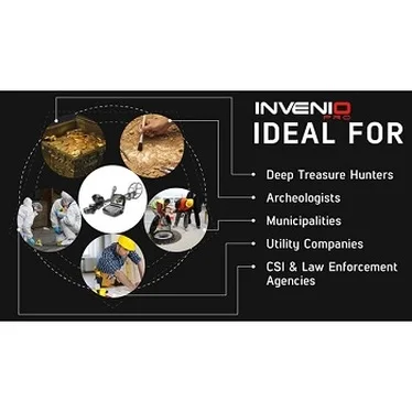 Профессиональный металлоискатель Invenio Pro металлодетектор с ЖК дисплеем высокая