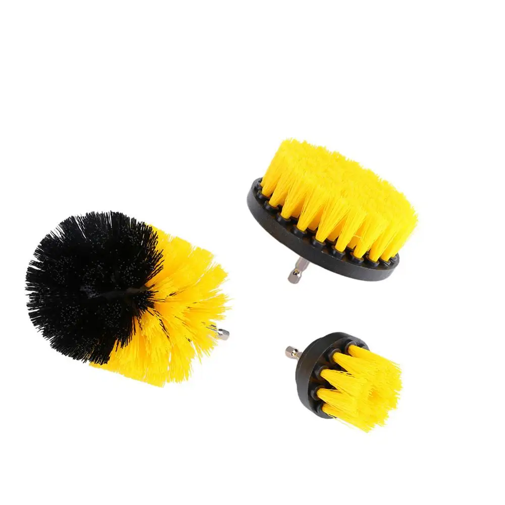 DIHAKI дрель Мощность скраб Чистящая Щетка для кожи древесно пластиковая мебель