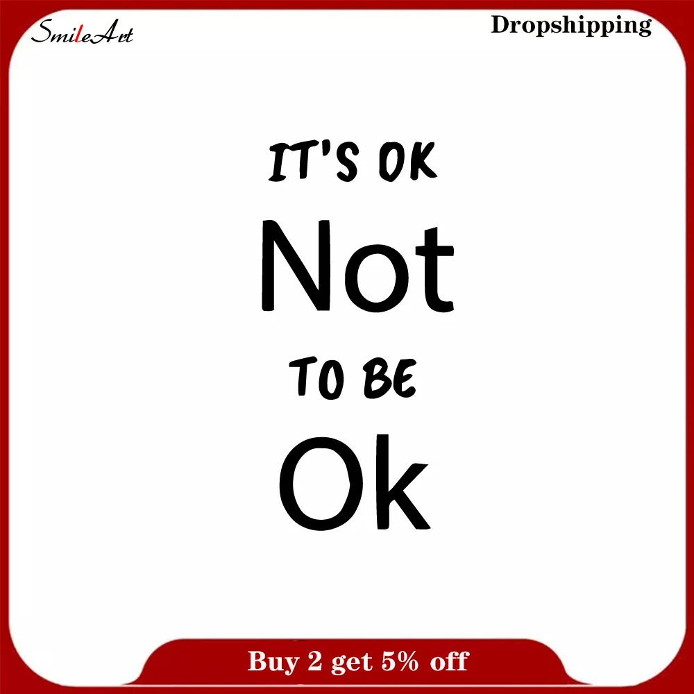 

Classic Interesting text Wall Sticker Pvc Removable Waterproof Wall Decals Sticker Mural