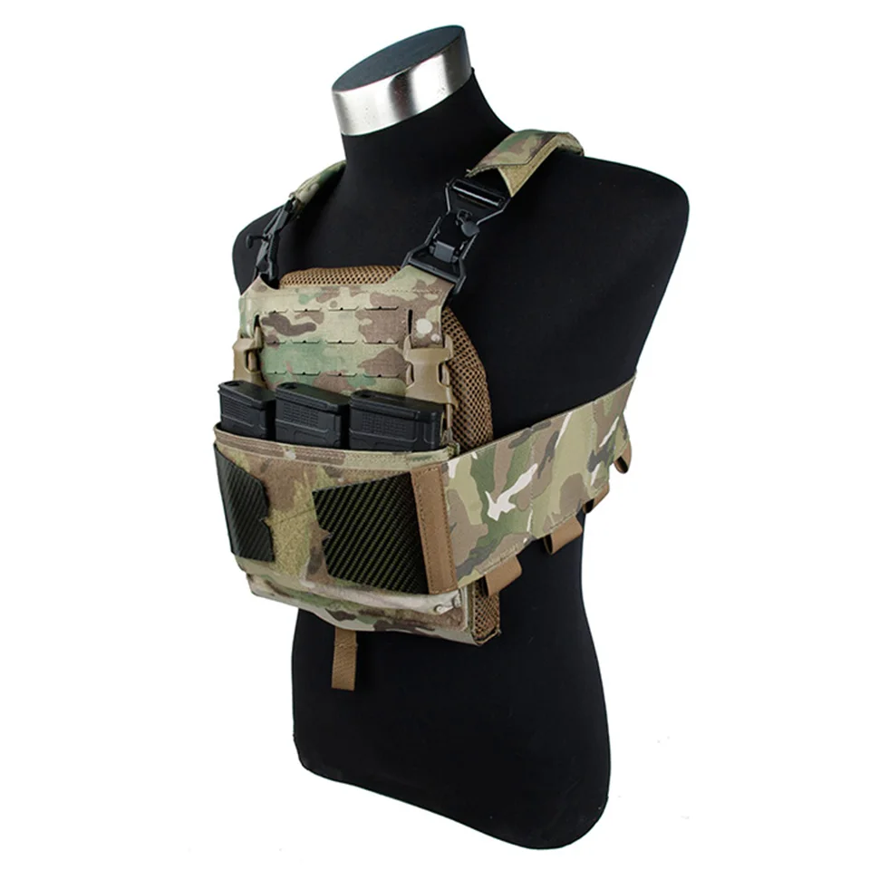 TMC Новый Airsoft MA 81B Plate Carrier легкий тактический жилет Мультикам композитная ткань