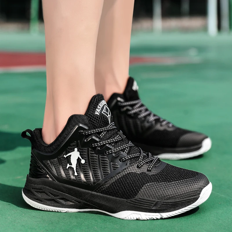 Детская Баскетбольная обувь 2020 новая модная Jordan для детей высокие сетчатые