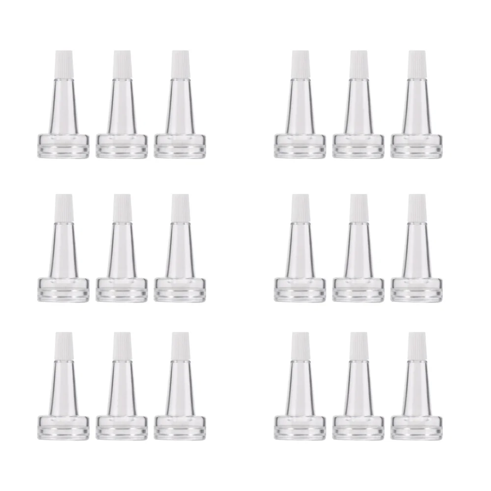 

100Pcs Professional Horn-Shape Cap for Vial Bottles Liquid Essence Bottles