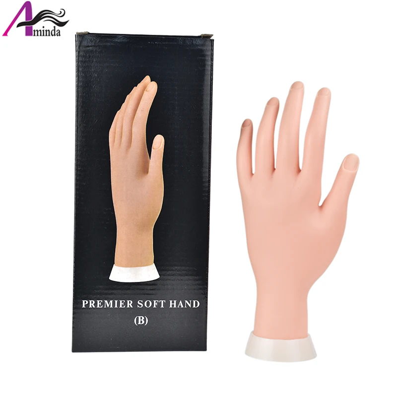 1 шт. гибкий пластиковый манекен для дисплея Многофункциональный мягкий руки