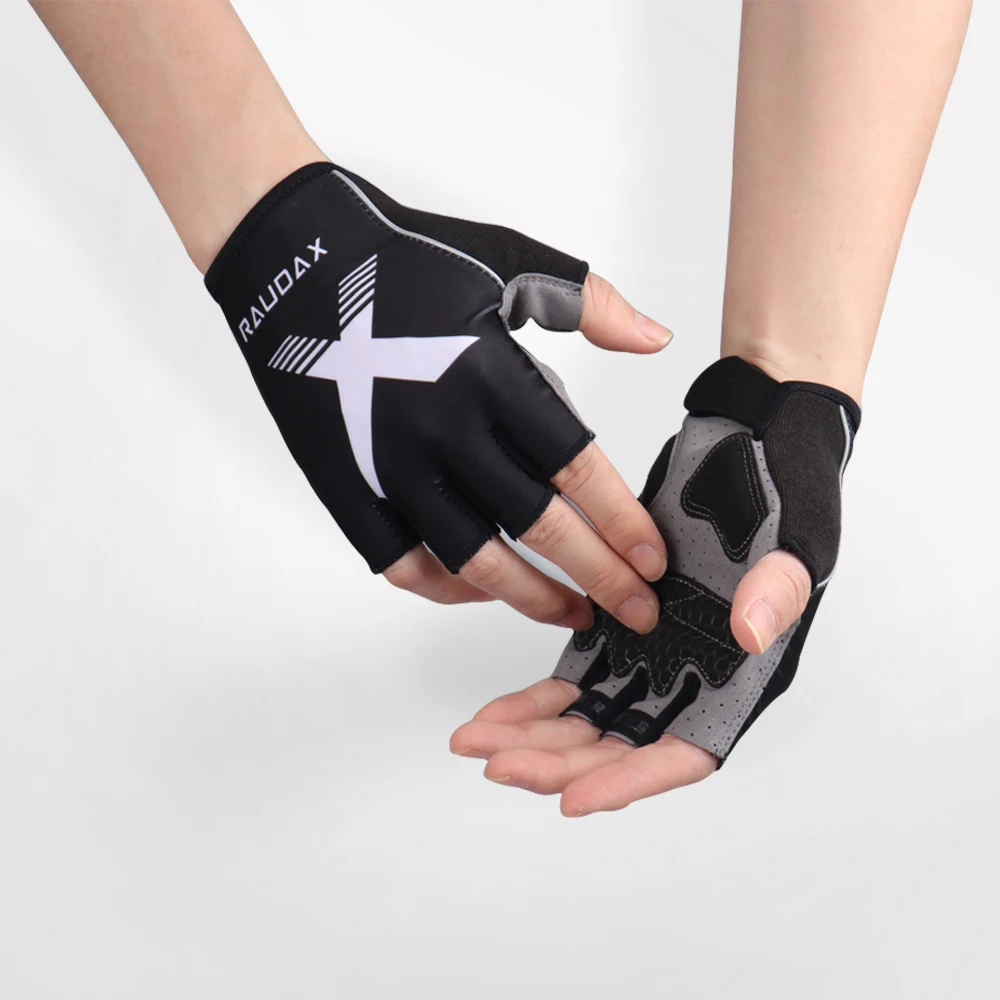 

Guantes Ciclismo Men/women Mountain Bike Road Gloves Reflective Half Finger Gloves Breathable Anti-shock Sports Bicycle Gloves