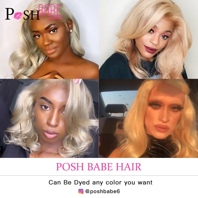 POSH BABE 1/3/4 пучки малайзийских человеческих волос Remy Пряди для наращивания