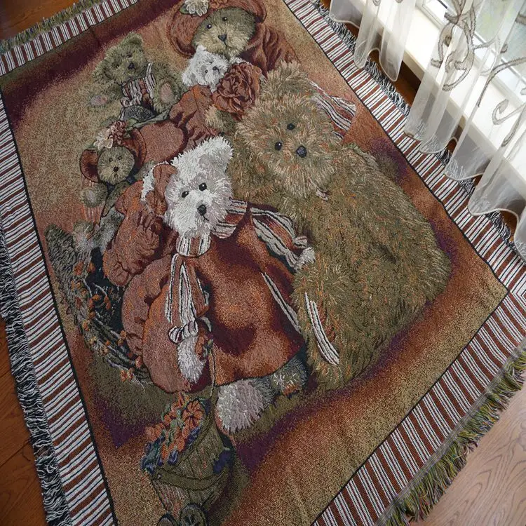 Aggcual кантри пледы одеяло для дивана Европейский вязаный покрывало украшения