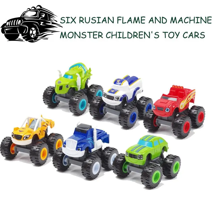 Fisher-Price Nickelodeon Blaze &amp the Monster машины Friends |